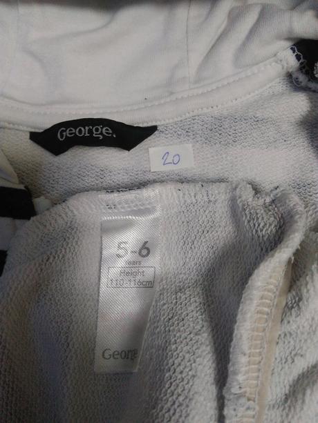 5 x mikina, vel 110/116, george, tcm, disney ..., disney,110