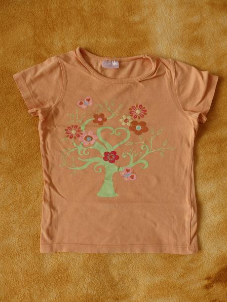 Tričko s rozkvetlým stromem a motýlky, cherokee,98