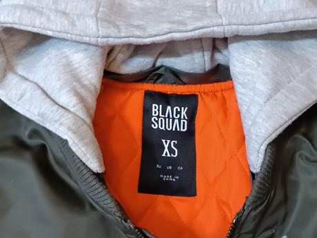 Chlapecký khaki bomber zn. black squad,vel.xs, xs