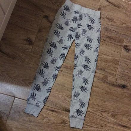 Pyžamové/domácí kalhoty s roboty, 152