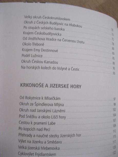 Knížka na kole po české republice, 