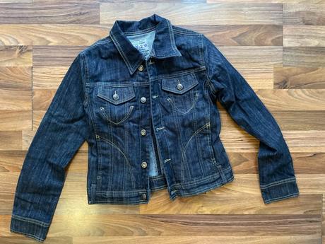 Džínová bunda, vel xxs/xs, y-2, xs