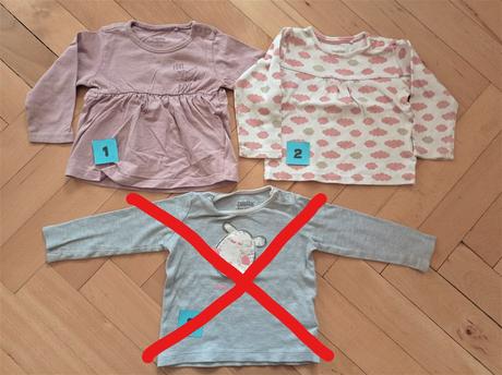 Triko dlouhý rukáv lupilu 74/80, lupilu,80