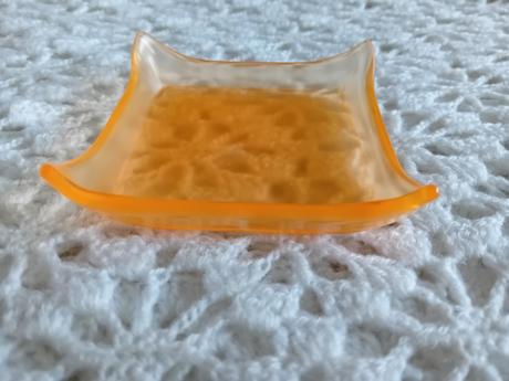 Skleněná miska pod svíčku, 