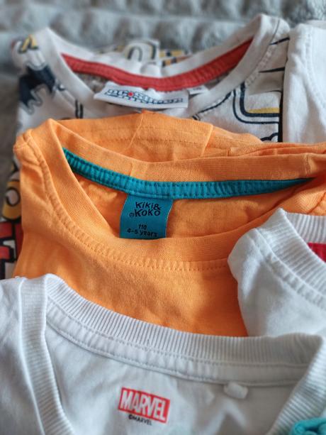 6x tričko, marvel,110