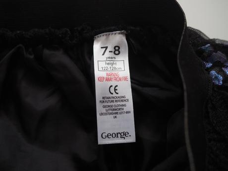 Tylová sukně na kostým kočičky vel 128, 