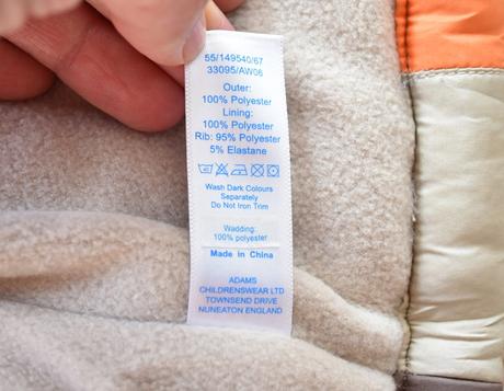 Zateplená vesta vel. 12 - 18 m, adams,86