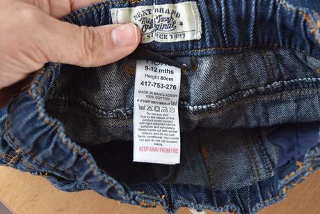 Džíny vel. 9 - 12 m, next,80