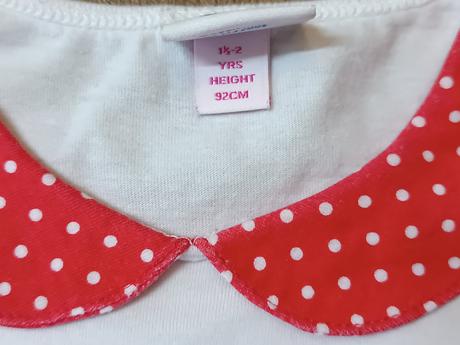 Dívčí tričko peppa pig, vel. 86/92 (1,5-2 roky), 86