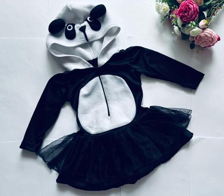 An25/ kostým panda - v.cca 9/12 měsíců, 