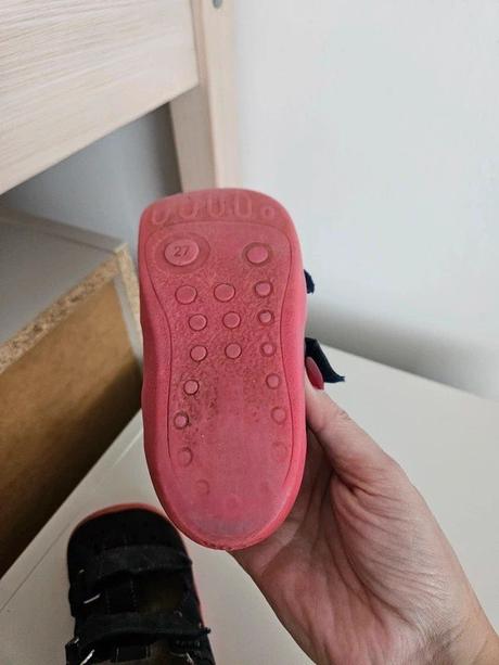 Kožené barefoot sandály, vel. 27, beda,27