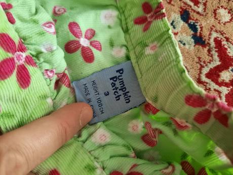 Květinková sukně, pumpkin patch,98