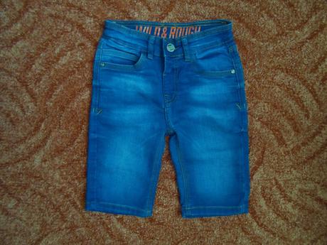 Modré kraťasy kraťásky šortky, dopodopo,116