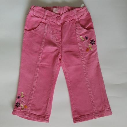 Manšestráčky s regulací a výšivkami, minoti,74