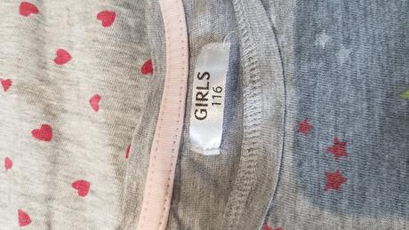 Dívčí tričko 2x, vel. 116, značky pepco, pepco,116