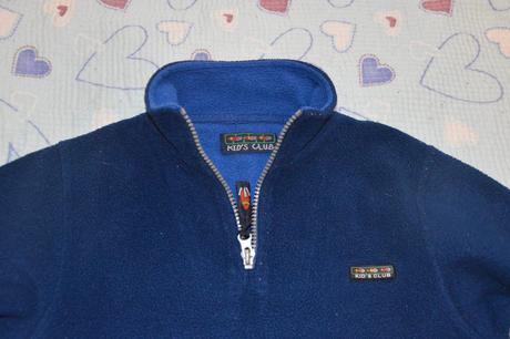 Teplá fleesová mikina mikča kids klub, kids club,116