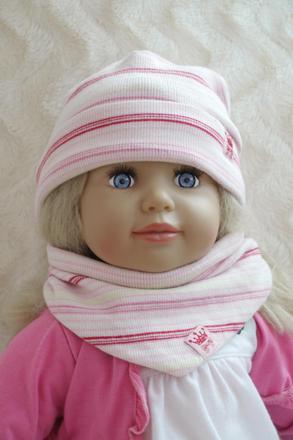 Cepice a satek na krk, tcm