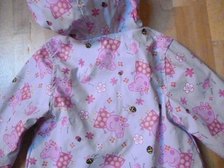 Bunda do deště peppa pig vel. 2-4, 98