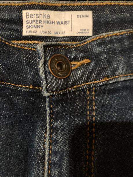 Džíny, bershka,42