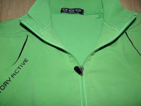 Dívčí zelená mikina vel.152/158, 152