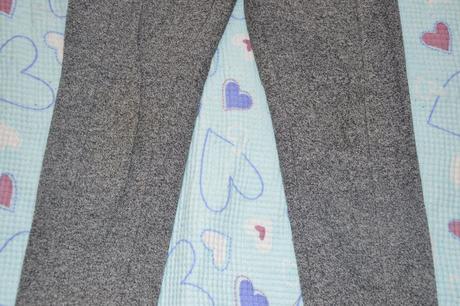 140 teplé úpletové legíny ham, h&m,140