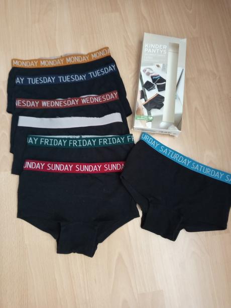 7 ks kalhotek 146/152, tchibo,146