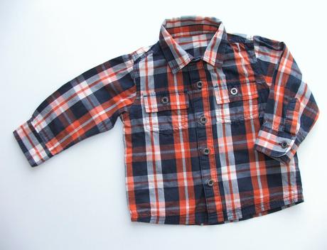 P580 chlapecká košile vel. 74, mothercare,74