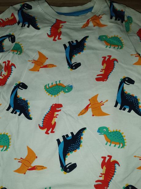 Tričko s dinosaury 104 nutmeg, nutmeg,104
