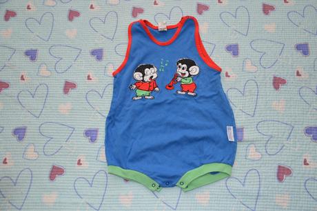 Letní bavlněný overal, tílkové letní body, vel. 80, 80