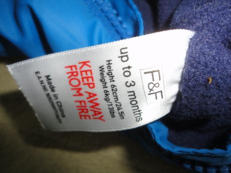 Supr kombinézka f+f, vel. 0-3 měsíce, 62, 6kg, f&f,62