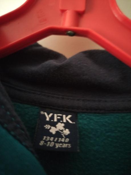 Mikina zn. y.f.k. vel.134, 134