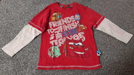 Triko mcqueen 110, c&a,110