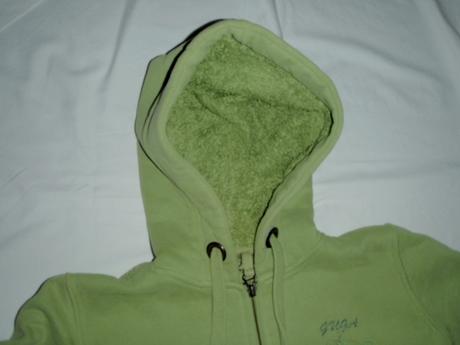Luxusní měkoučká zelená mikina guga, guga jeans,m