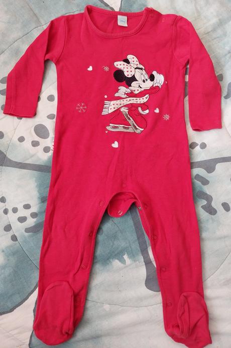 2x overal minnie mouse, disney,86