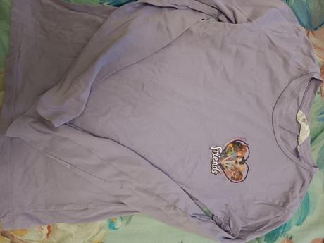 Trika dlouhý rukáv mix, h&m,134