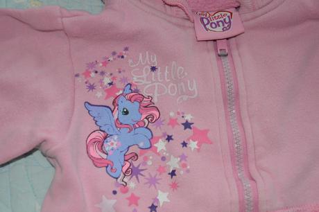 Teplejší mikina, bundička s my little ponny, hasbro,86