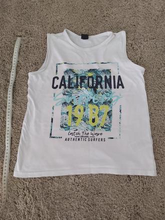 Bílé triko vel 134/140, 134