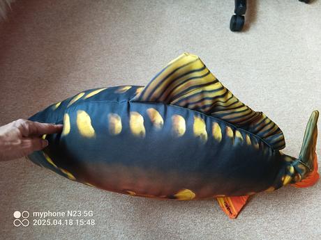 Polštář kapr lysec zn."gaby" vel."62cm+90cm",