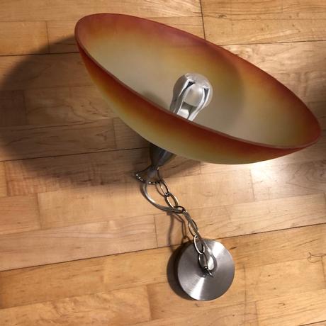 Lampa na zaveseni oranzovo-zluto-bila,