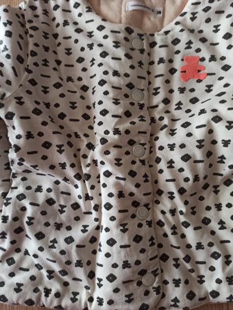 Dívčí zateplená mikina, 92