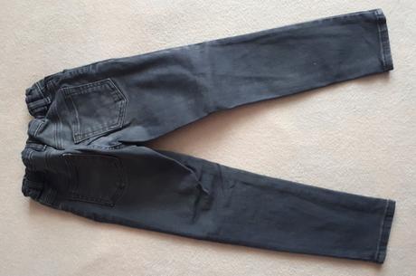 Dětské džíny, rifle, šedé, vel.116, zn.denim, denim,116