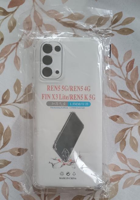 Nový průhledný obal na mobil oppo reno 5 5g, 