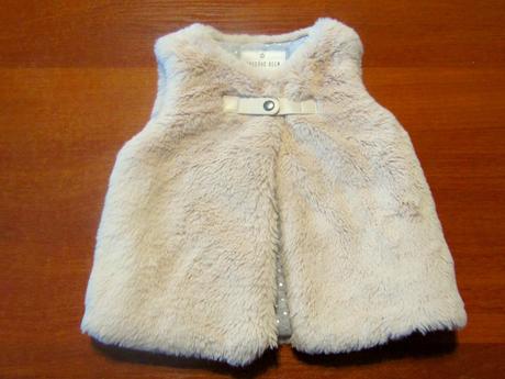 Vesta kožšková vel 86-92, 92