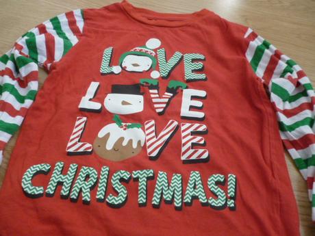 Vánoční triko vel. 7-8 kids, 128