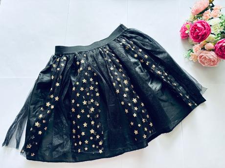 An3/ sukně tylová s hvězdičky - v.9/10 let, george,140