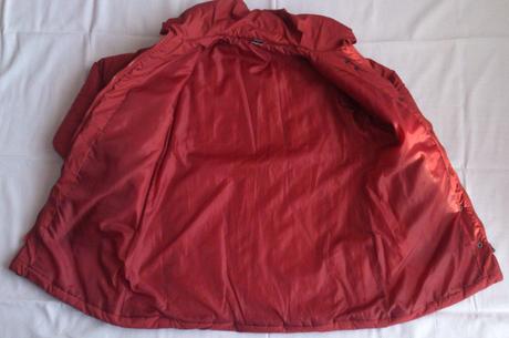 Dámská jarní tříčtvrteční bunda, cihlová, vel.l, l