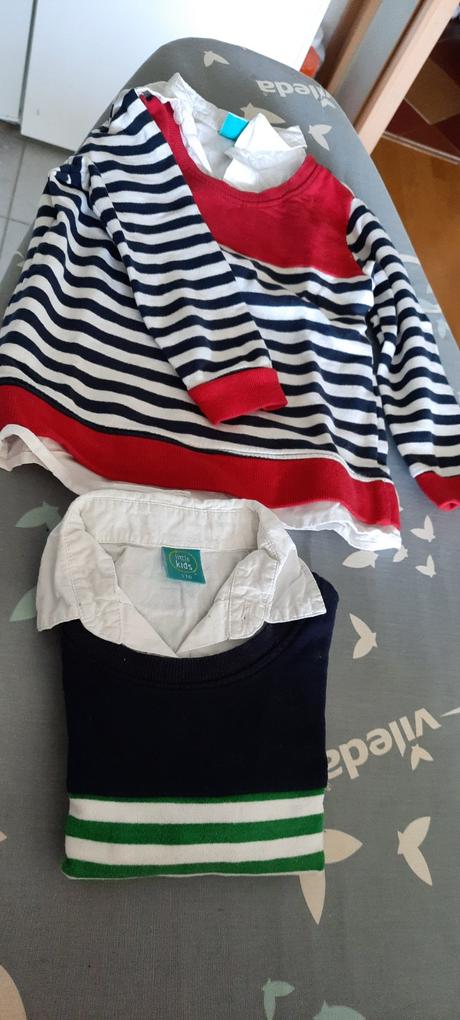 2x svetřík značky little kids, vel. 110, 110