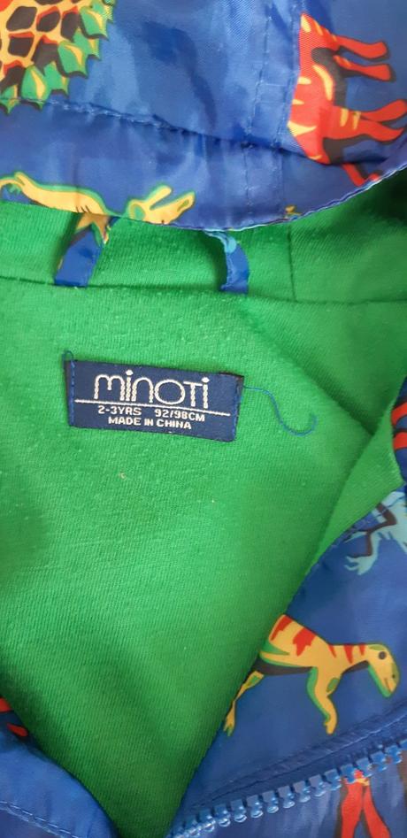 Jarní šusťáková podšitá bunda vel. 98, 98