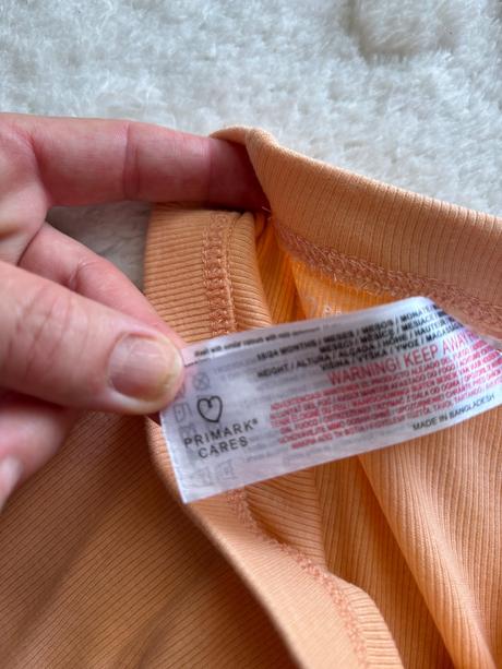 Legíny meruňkové barvy - v.18/24 měs., primark,92
