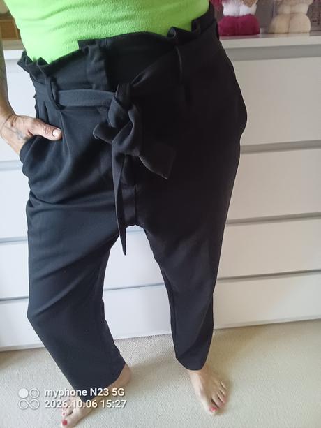 Kalhoty černé zn."h&m" vel."42", h&m,42